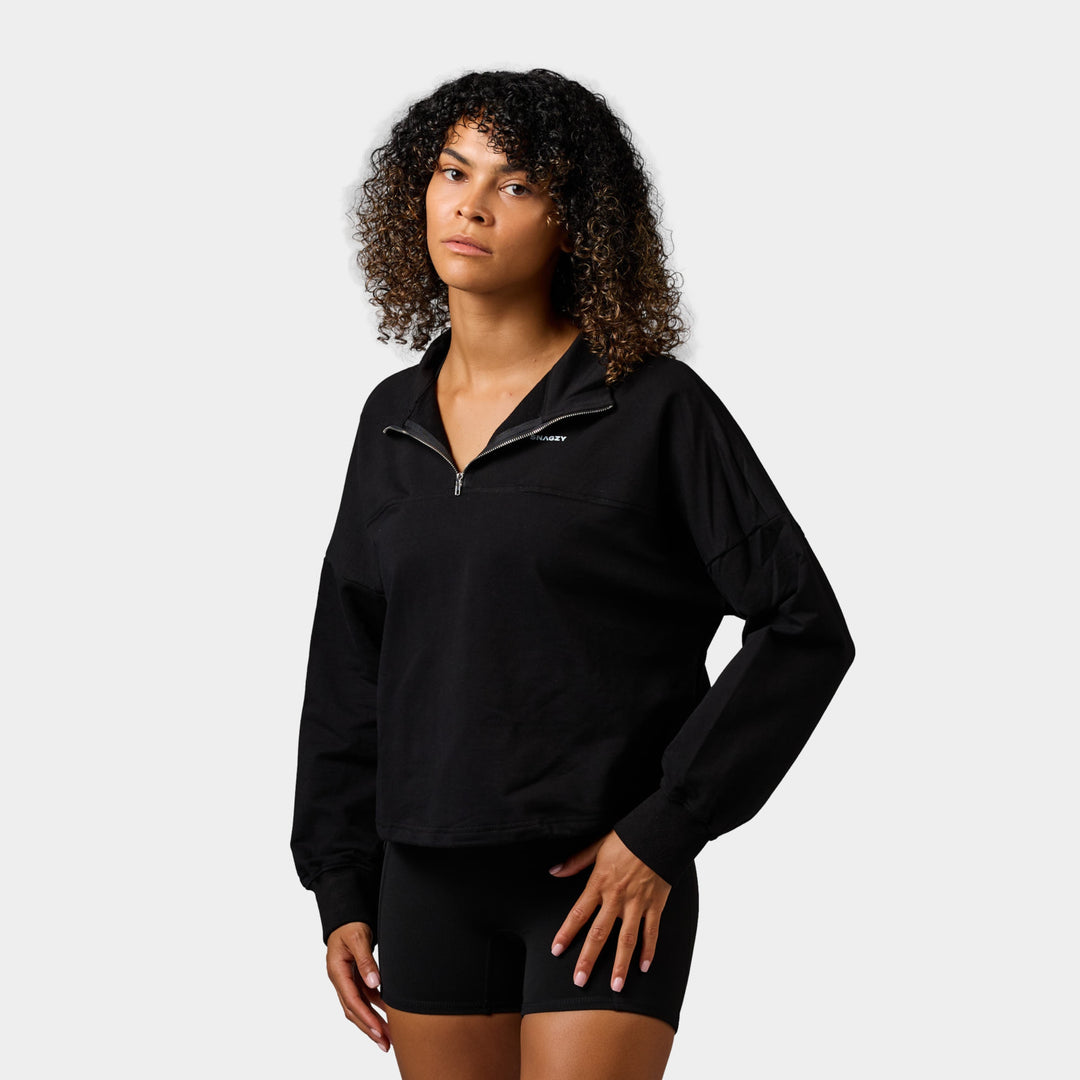 Eclipse Half-Zip Collar Hoodie