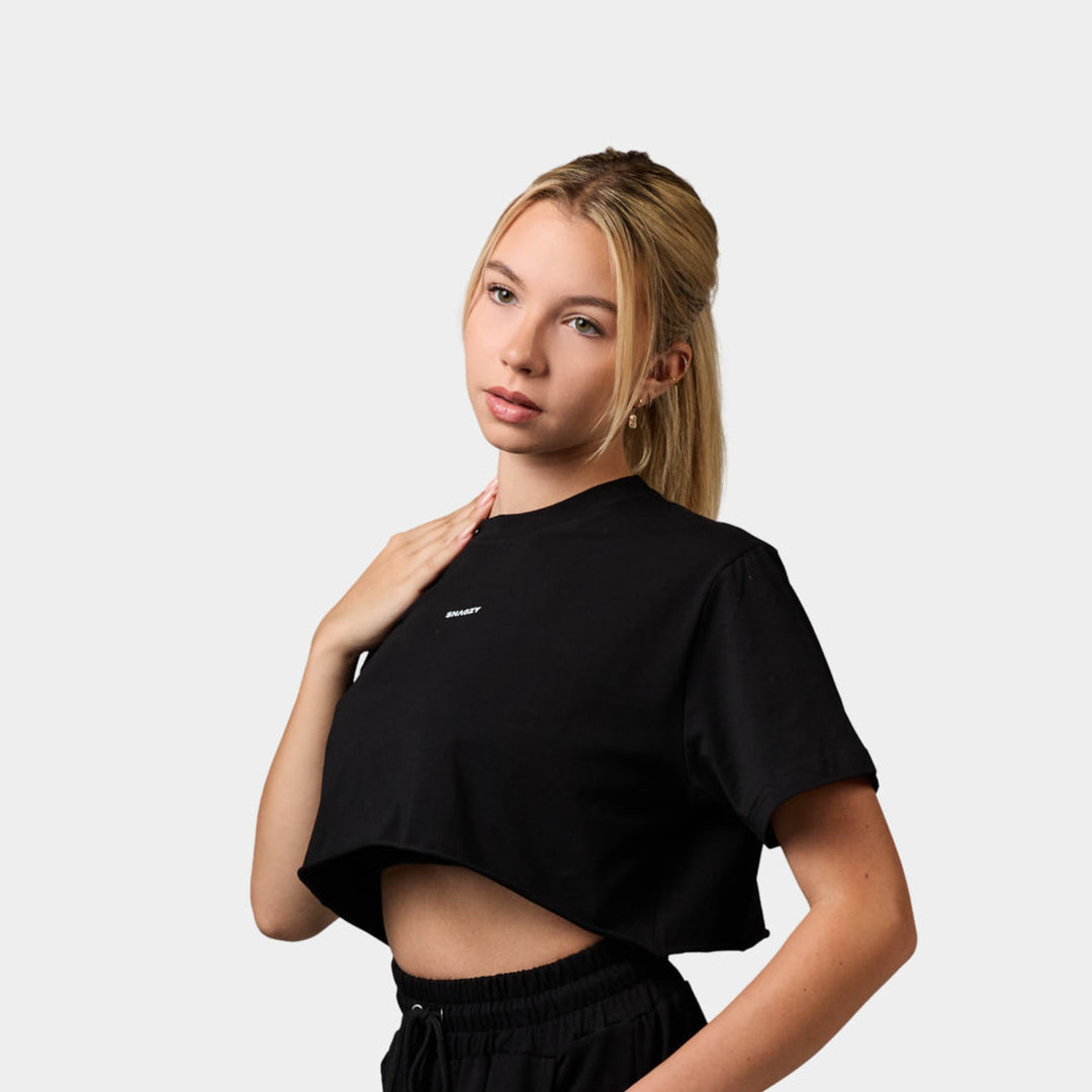 Eclipse Crop Oversized Tee