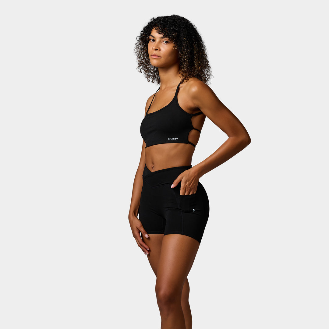 Eclipse Crossback Slim Strap Sports Bra